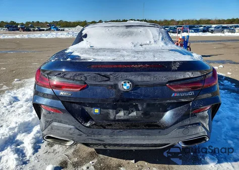 2019 BMW M850Xi from USA, damaged, VIN WBAFY4C51KBJ99064